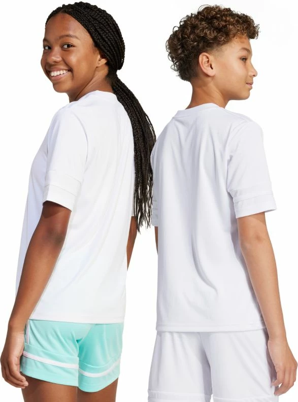 Maicë për fëmijë adidas, e bardhë [Madhësia: 116 cm]