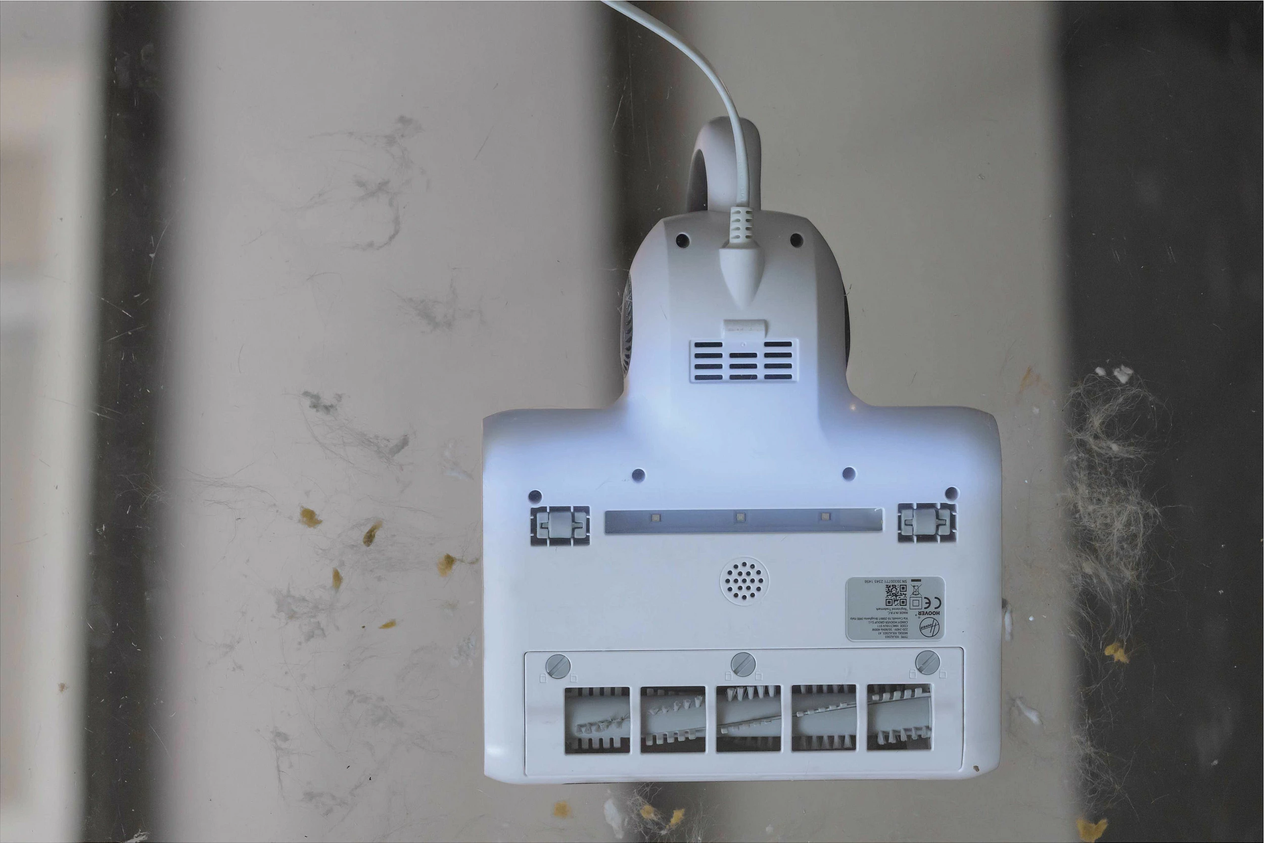 Fshesë për tapiceri Hoover HMC510UV 011, pa qese, 0.6 L, kabllo 5 m, Sage/White
