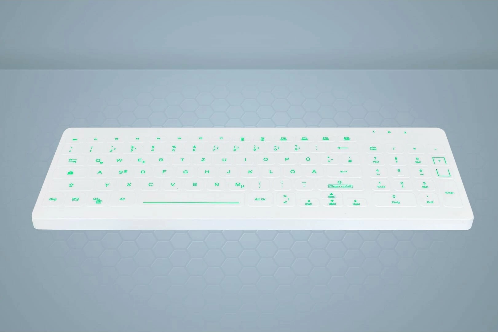 Tastierë Cherry AK-CB7012, Wired, USB, Scissor key switch, Bardhë