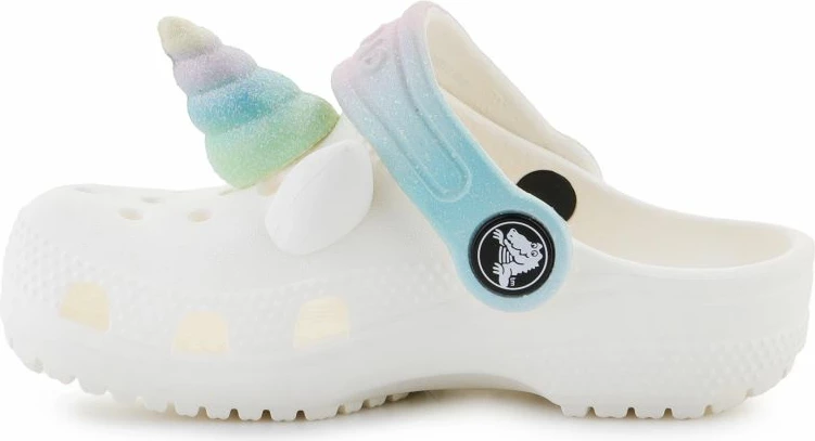 Këpucë për fëmijë Crocs, të bardha