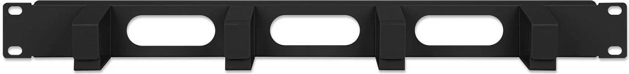 Panel menaxhimi kabllove Intellinet 19" 1U, 4 unaza, i zi