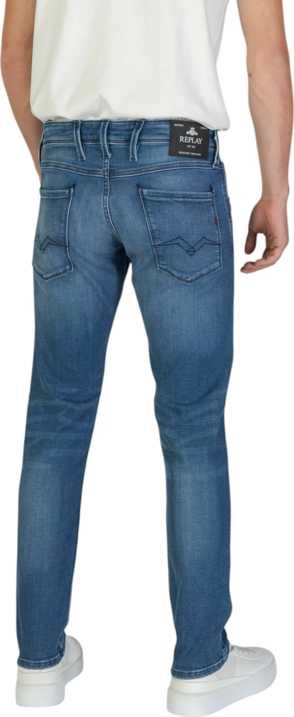 Pantallona xhins për meshkuj Replay M914.000.261 C39, denim [Madhësia: W31 L32]
