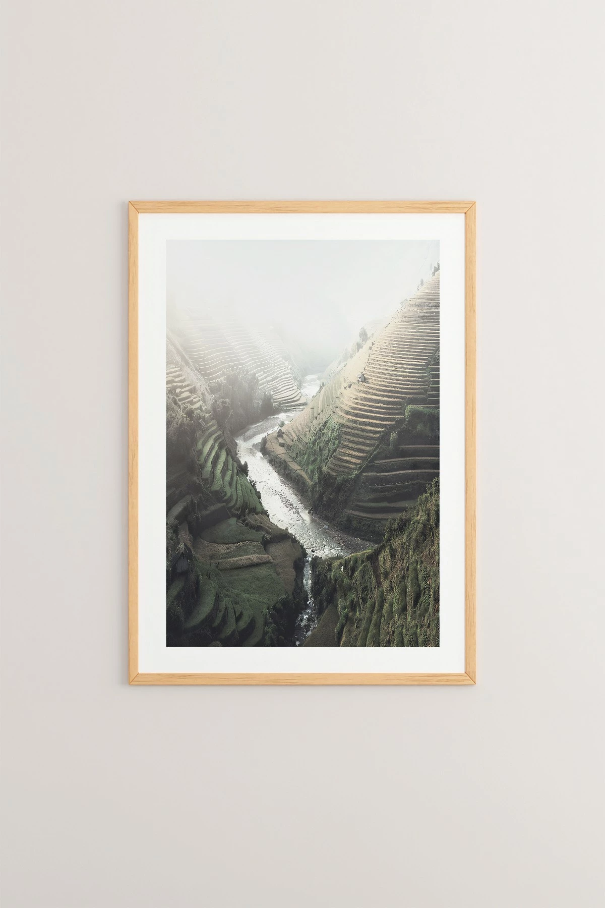 Pikturë dekorative me kornizë, Wallity, Tekhamcerceve135, shumëngjyrëshe, 33x48cm
