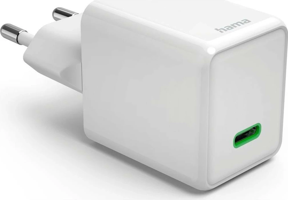 Karikues rrjeti Hama supermini 45W GaN PD/QC 1x USB-C, bardhë