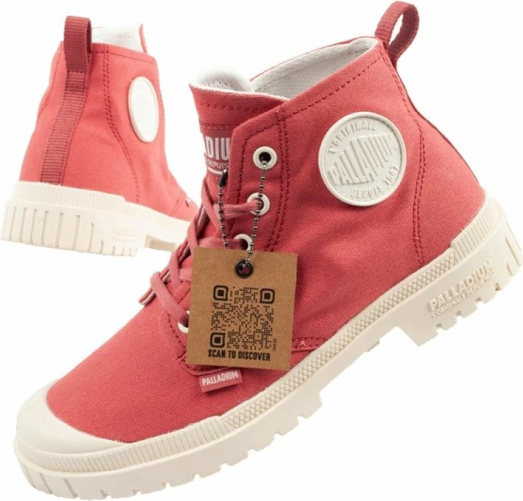 Këpucë lifestyle Palladium, të kuqe