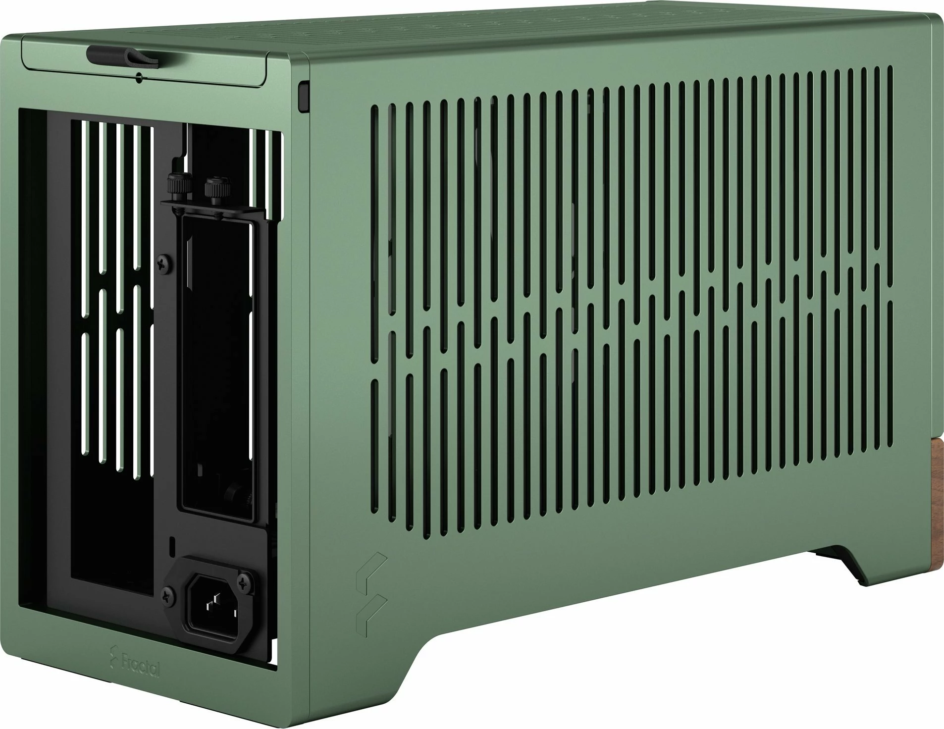 Kasë Fractal Design Terra FD-C-TER1N-03 Mini-ITX SFF, USB-C, pa PSU, jeshile