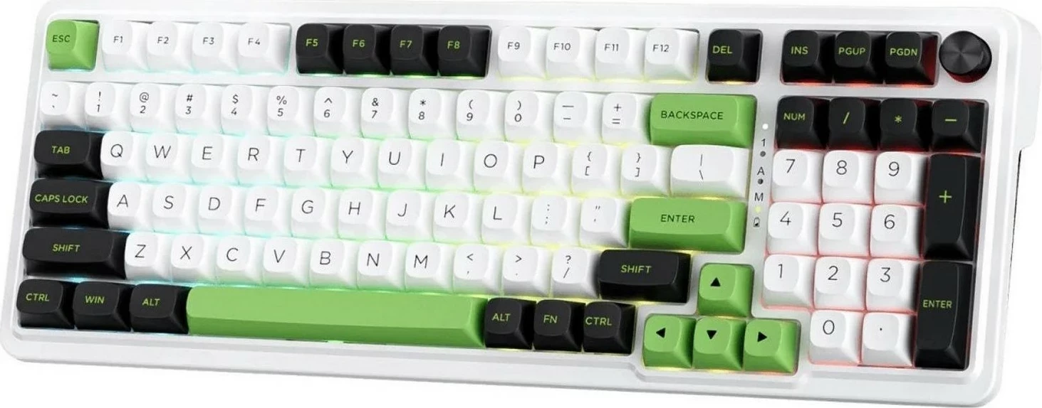 Tastierë Redragon K686WBG-RGB-MAX Eisa Max, RGB, e bardhë