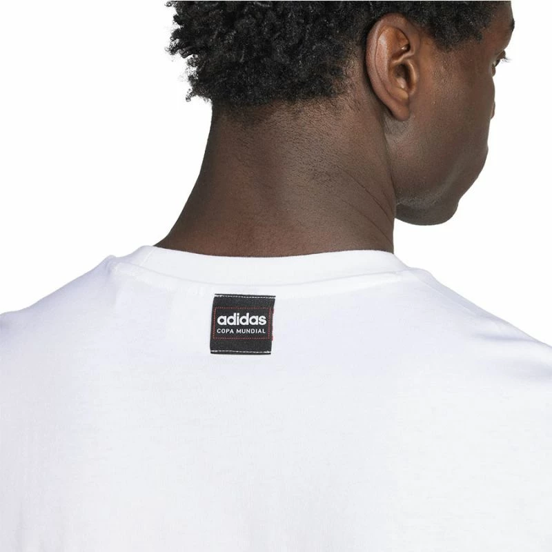 Maicë për meshkuj adidas, e bardhë