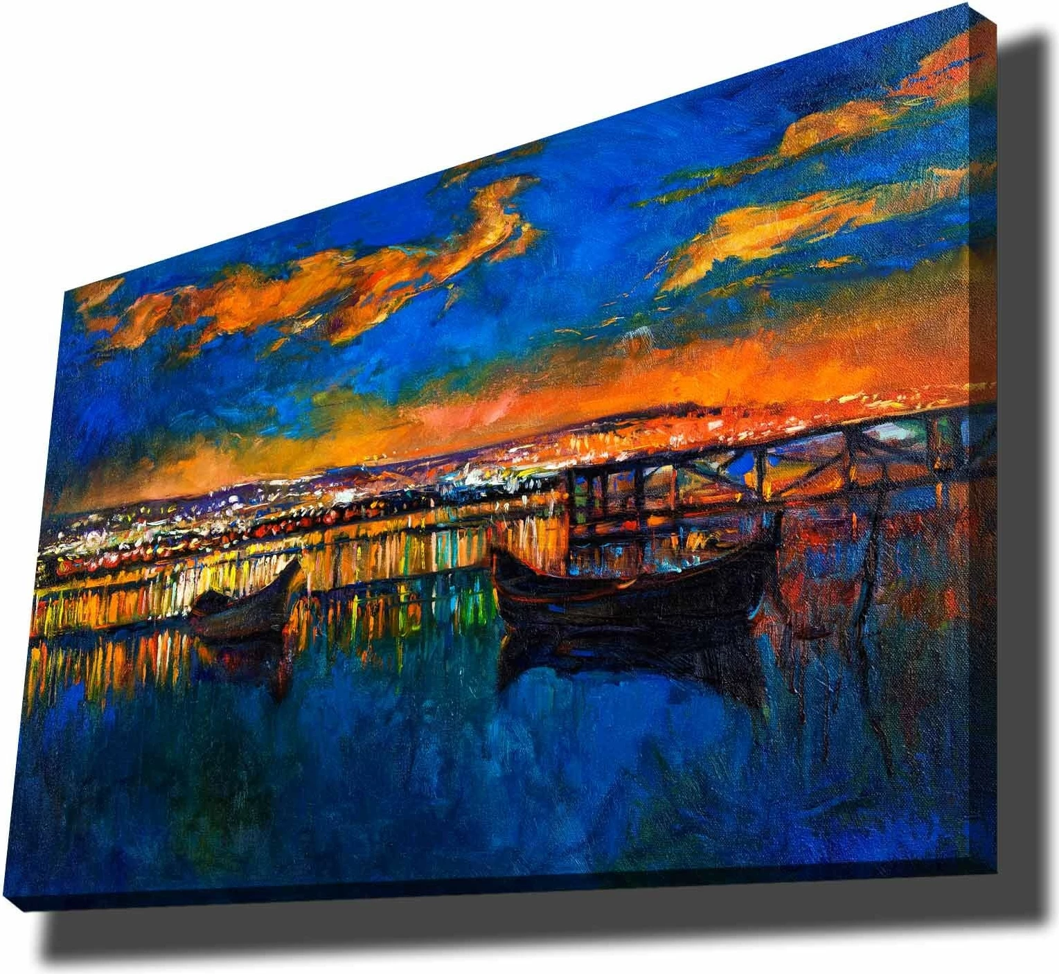 Pikturë dekorative në kanavacë, shumëngjyrëshe, Wallity, 70100NISC-025, 70x100cm