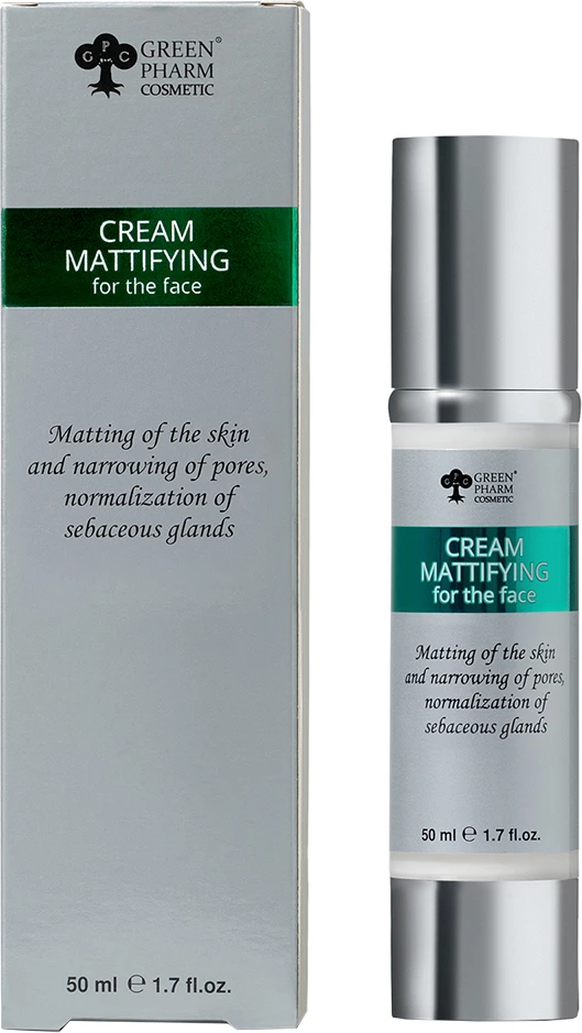 Krem fytyre matifikues për femra Green Pharm Cosmetic Mattifying Face Cream, 50ml