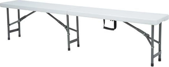 stol palosës, Amerbox, 1830x300 mm, i bardhë/gri