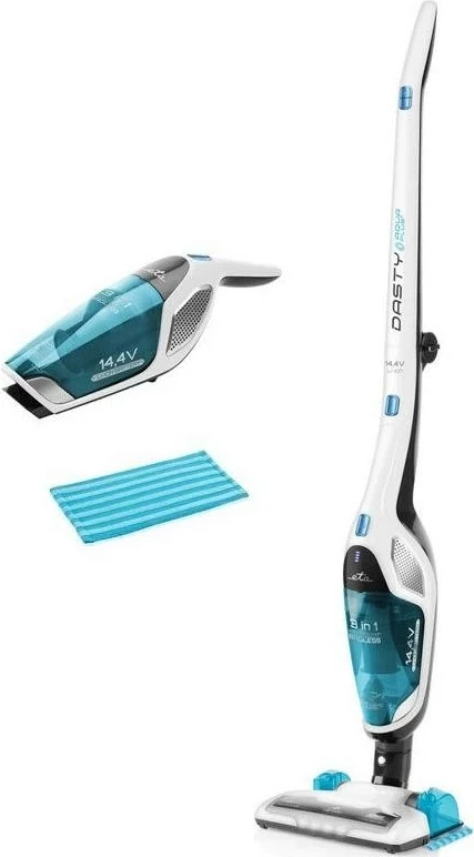 Fshesë elektrike ETA Dasty AquaPlus 14.4V, pa kabllo, rezervuar 0.5L, e bardhë