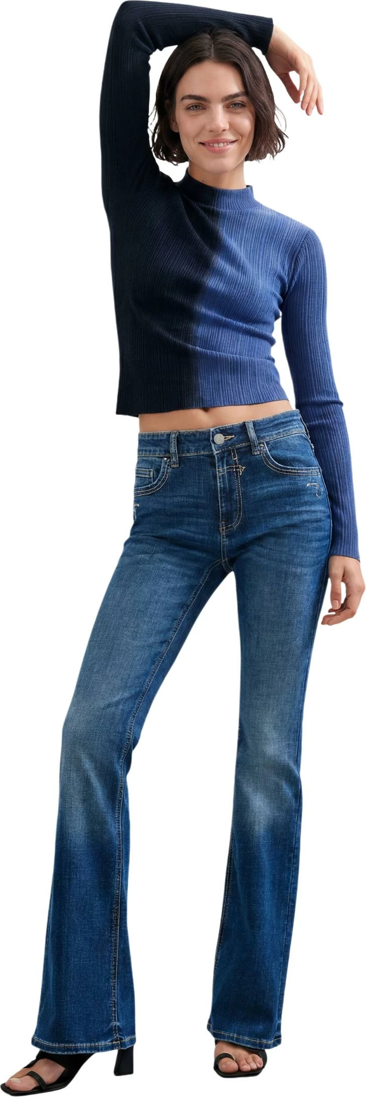 Xhinse për femra Desigual DENIM_LINDSAY 26WWDD18, denim blu [Madhësia: XL]