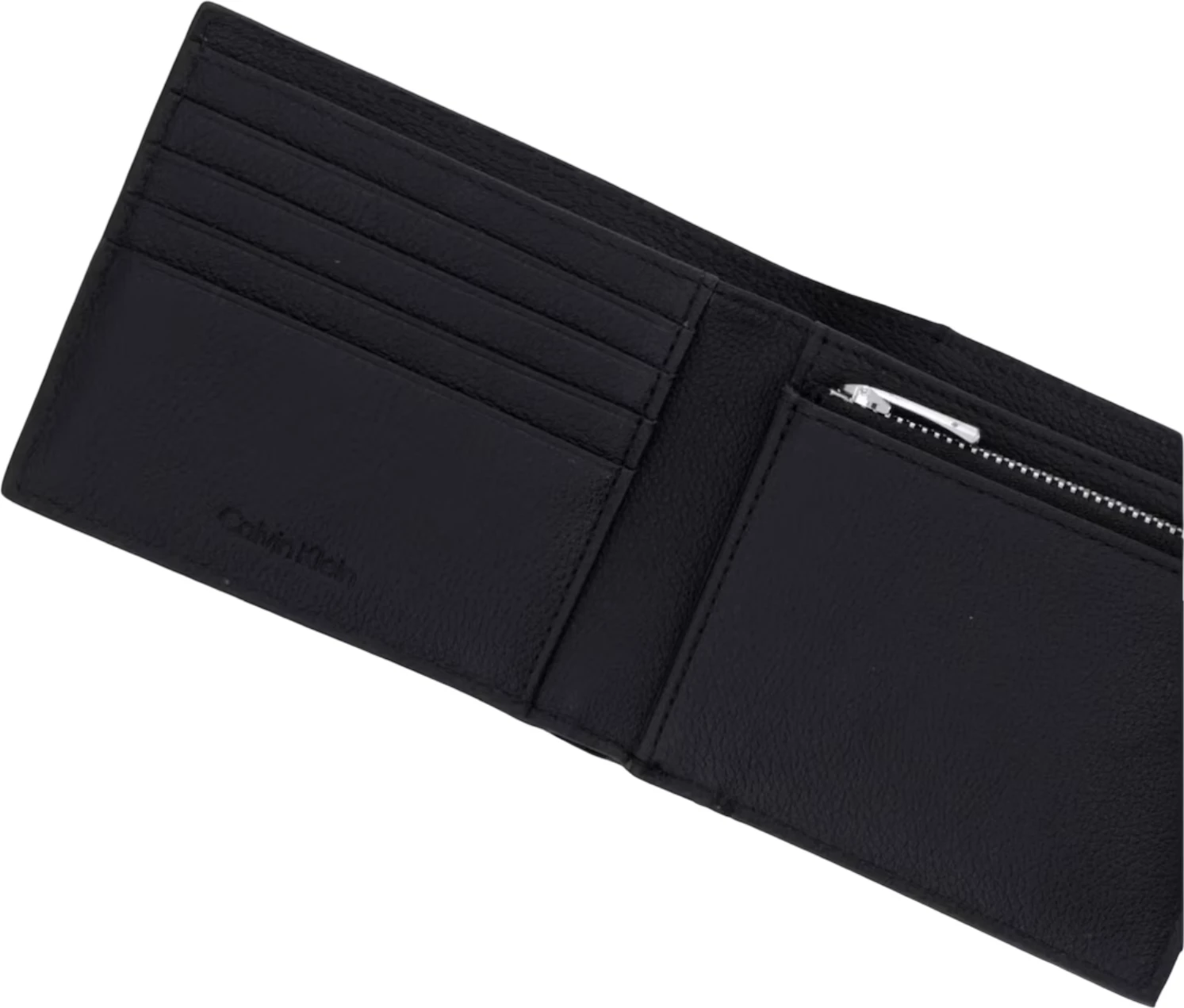 Portofol për meshkuj Calvin Klein XL Emblem AOP Emboss Billfold LV04D1175G, i zi