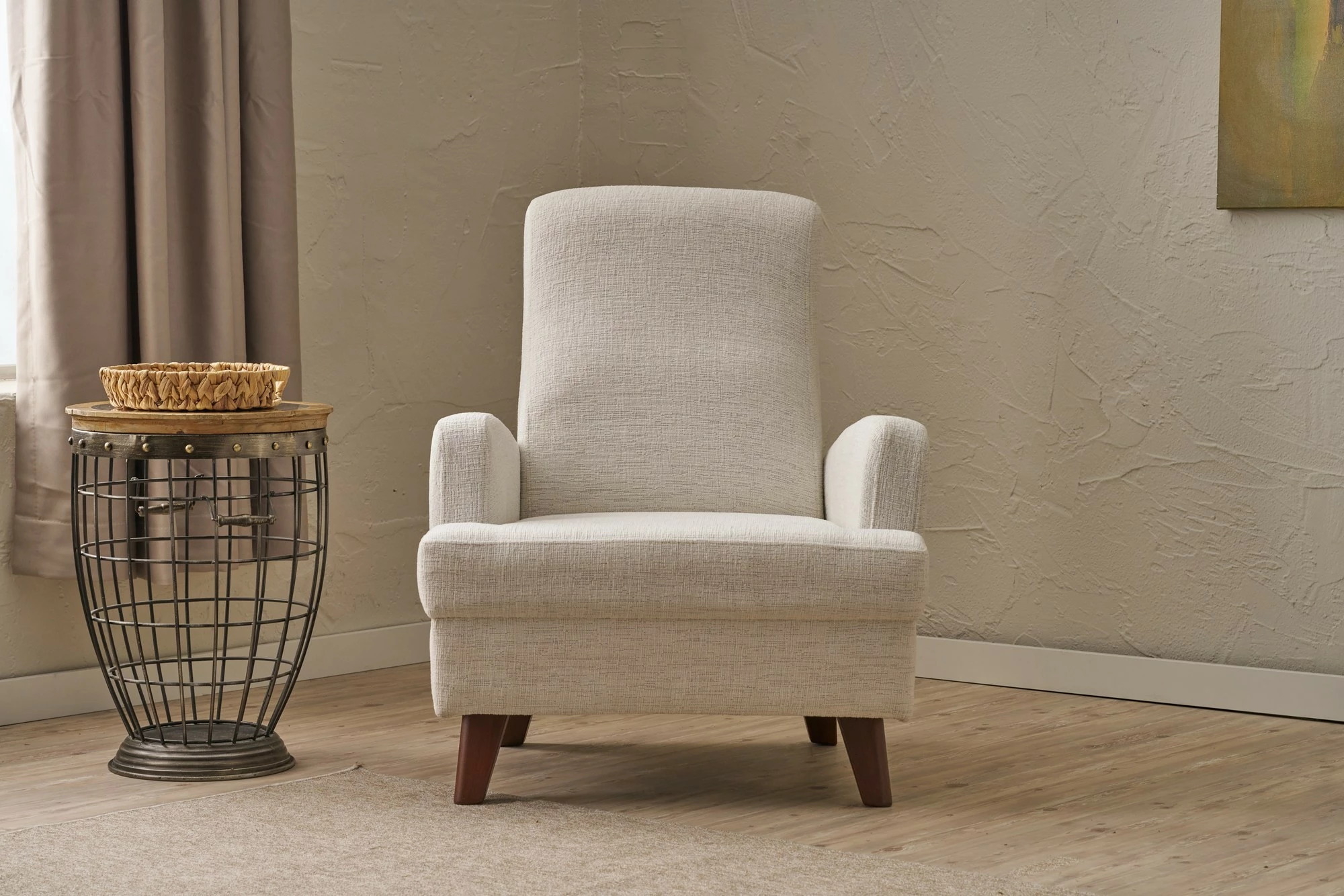 Karrige Wing Atelier del Sofa, Kana, krem