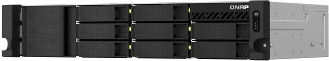NAS server QNAP TS-873AeU-4G, 8-bay, 4GB RAM, 2x2.5GbE, 2U rack short-depth, i zi