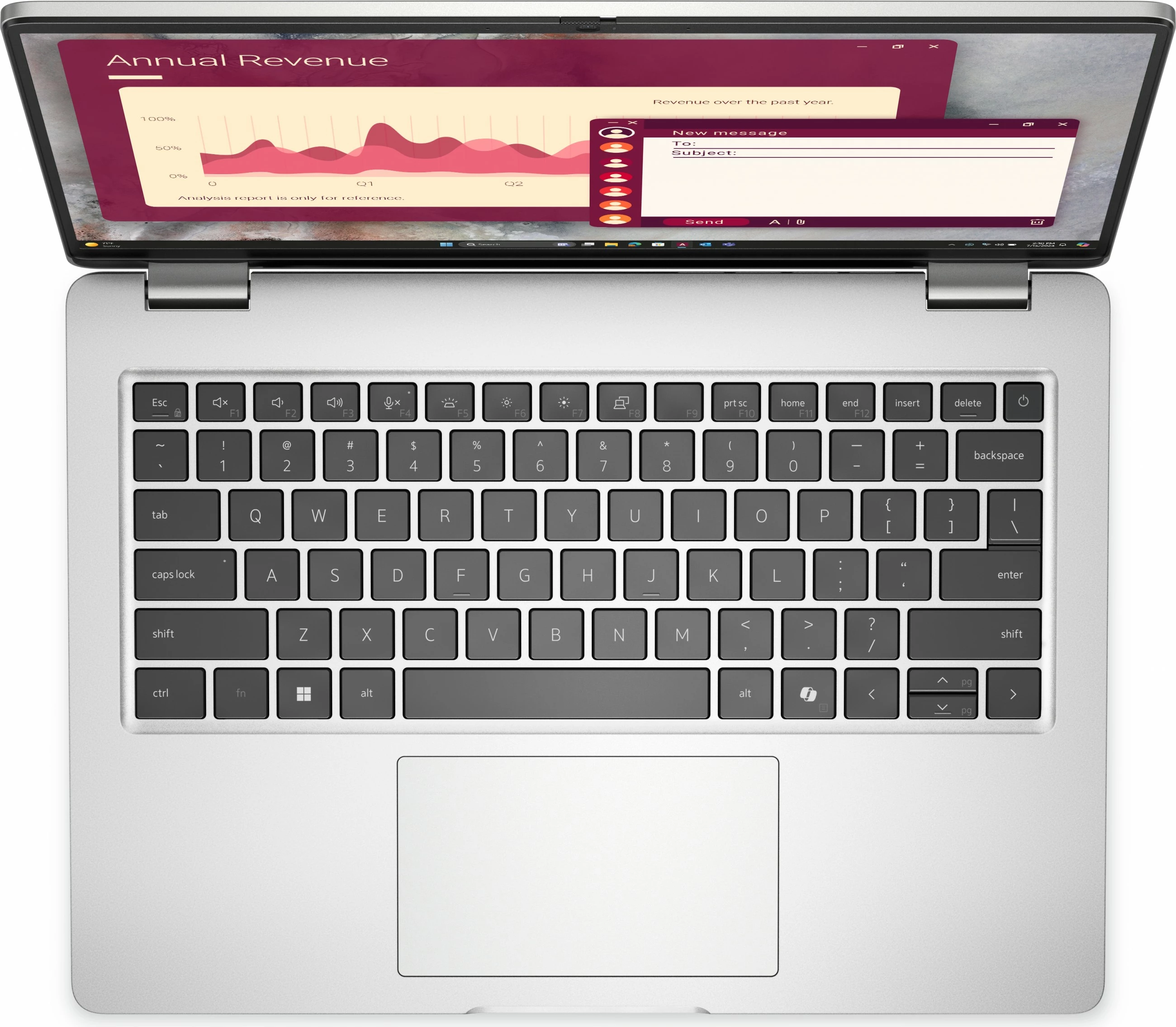 Laptop Dell Pro 14 PC14250, Intel Core Ultra 7 255U, 16GB RAM, 512GB SSD, 14 inç, argjendtë