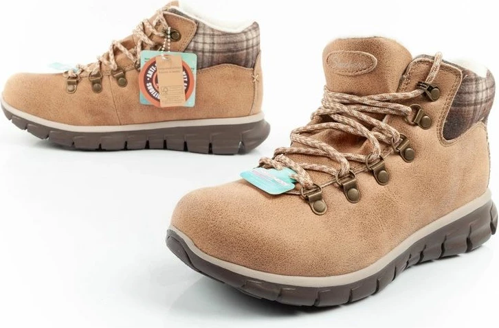 Çizme dimri Skechers për femra, kafe