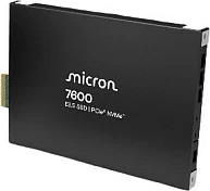 SSD i brendshëm Micron 7600 PRO, 3.84TB, U.2, NVMe PCIe 5.0, e zezë