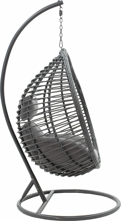 Karrige varëse Nadim metal-pe-jastëk gri