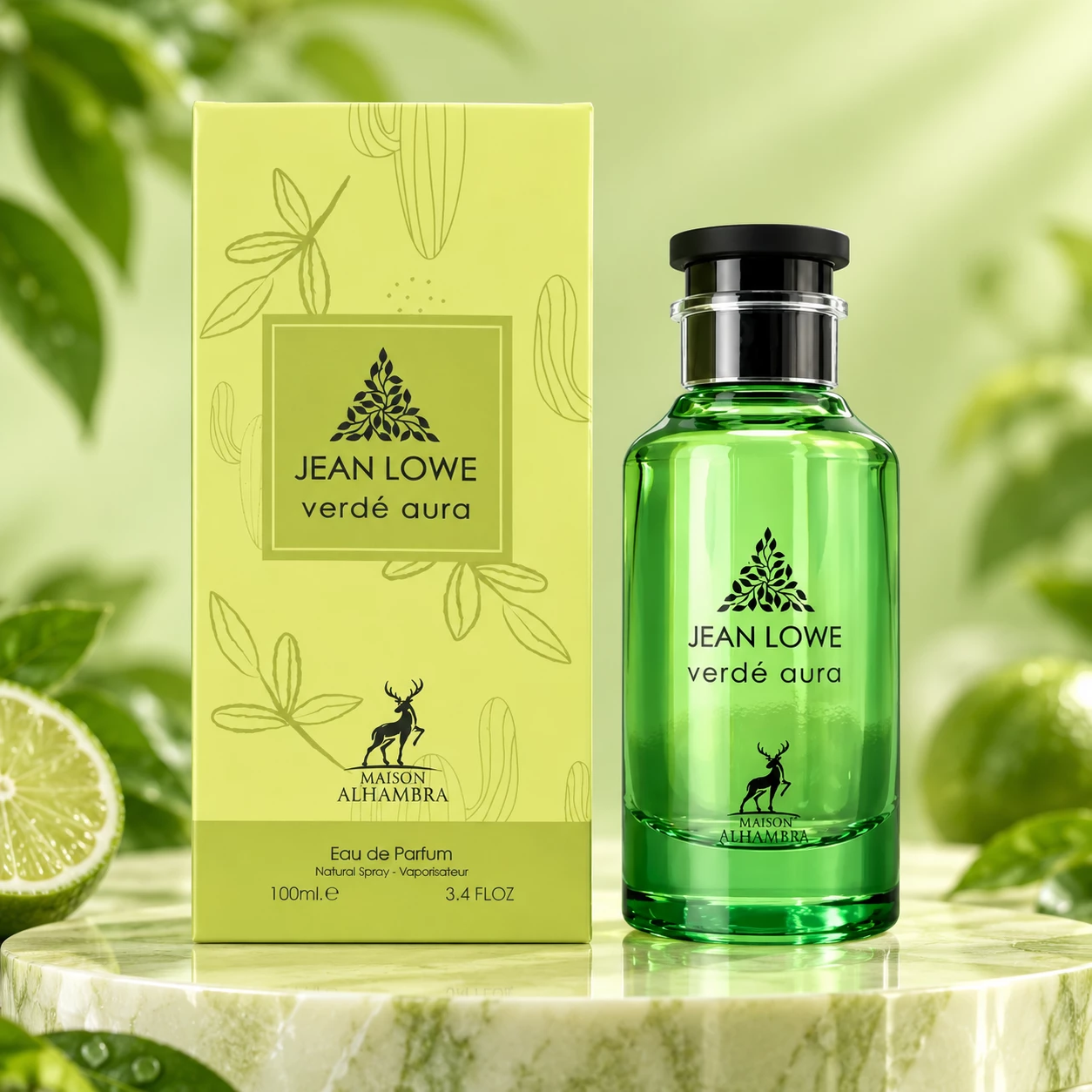 Jean Lowe Verde Aura – Maison Alhambra Eau de Parfum Unisex 100 ml