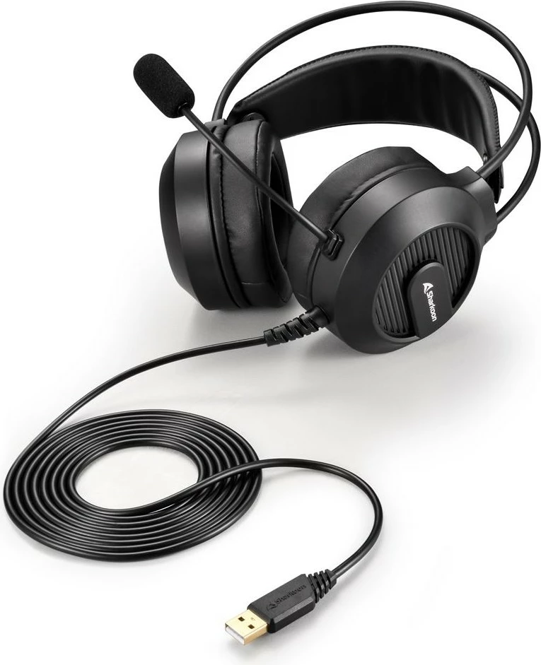 Kufje Sharkoon Skiller SGH20, USB-A, e zezë