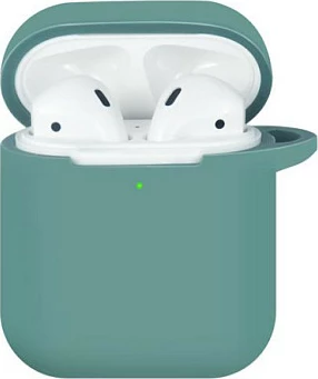 Mbështjellës për AirPods TerraTec AirBox, polikarbonat (PC), Midnight Green