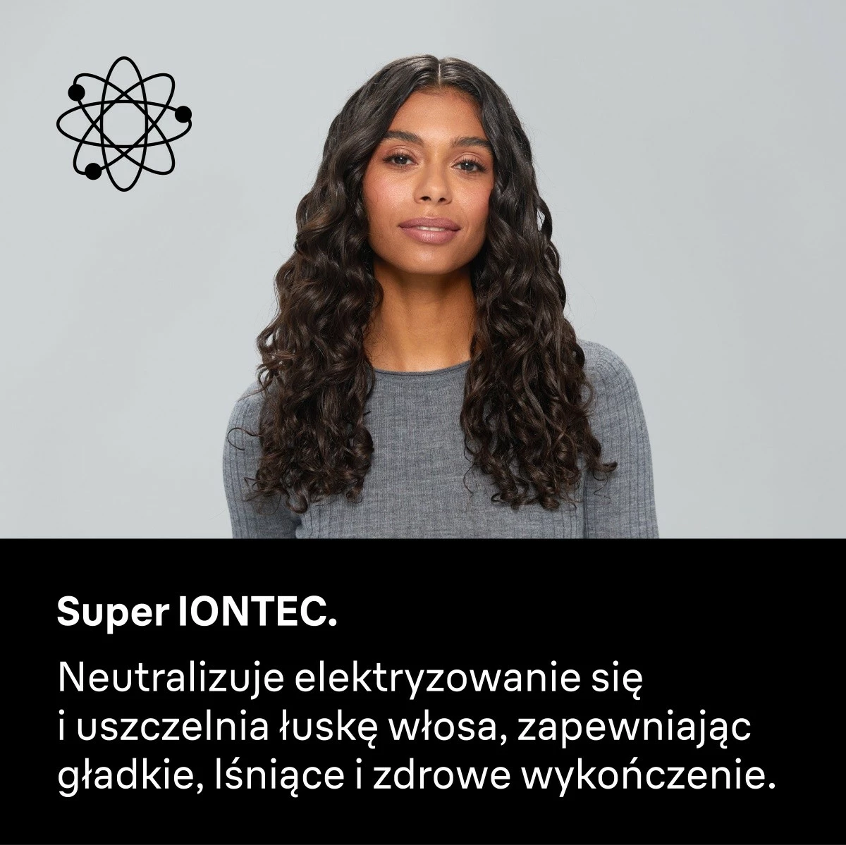 Tharëse flokësh, Braun, HD410E, 2100W, 3 nivele nxehtësie, Cool shot, me koncentrator, kabllo 2.2 m, e zezë