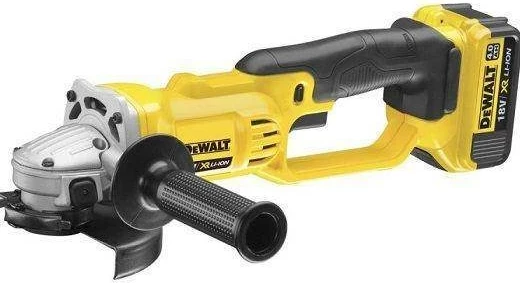 Fleks me bateri Dewalt DCG412M2 18V 2x4.0Ah XR Li-Ion 125mm, verdhë/zezë, set