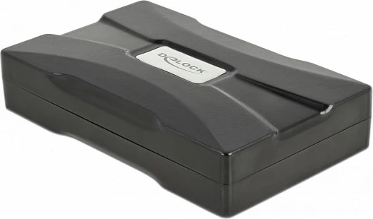 Set kaçavidash precize DeLOCK 64127, 102 bit, me kasë, i zi