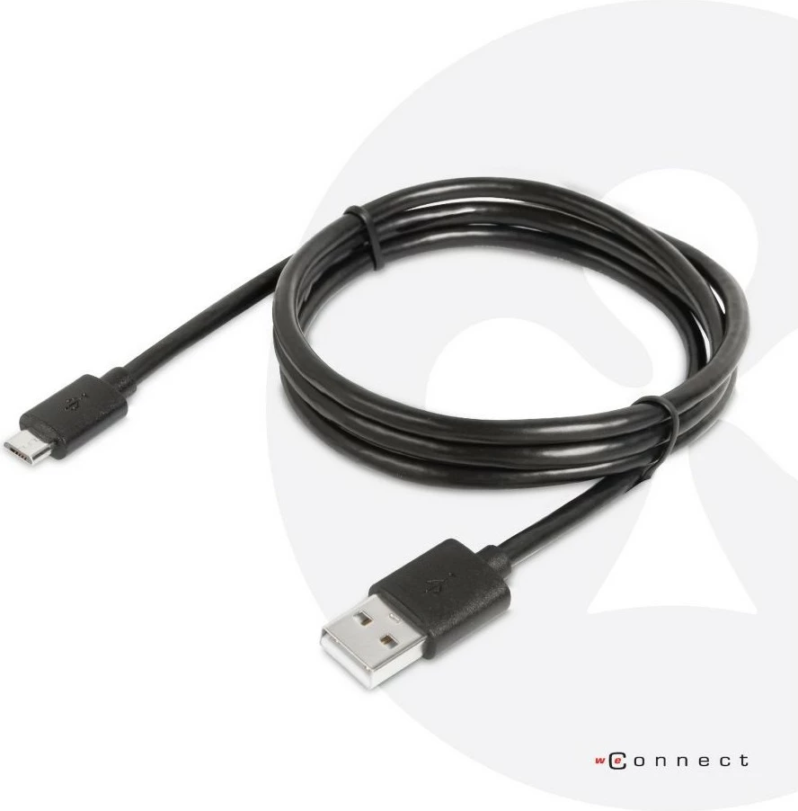 Kabllo USB Club3D 1m, USB A në Micro-USB B, e zezë