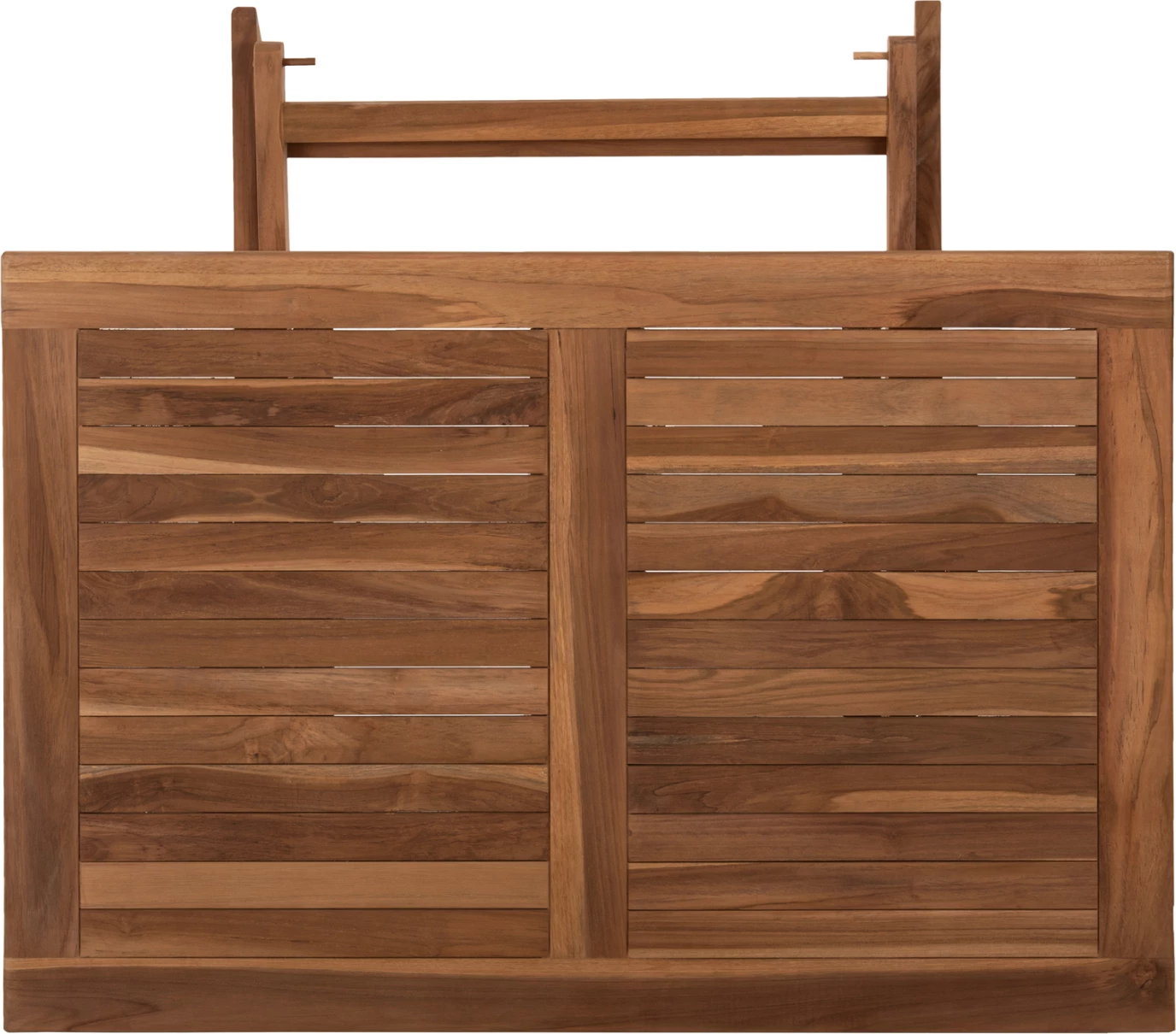 Tavolinë me karrige për terasë 5 copë Kendall FH11955 dru tik ngjyrë natyrale