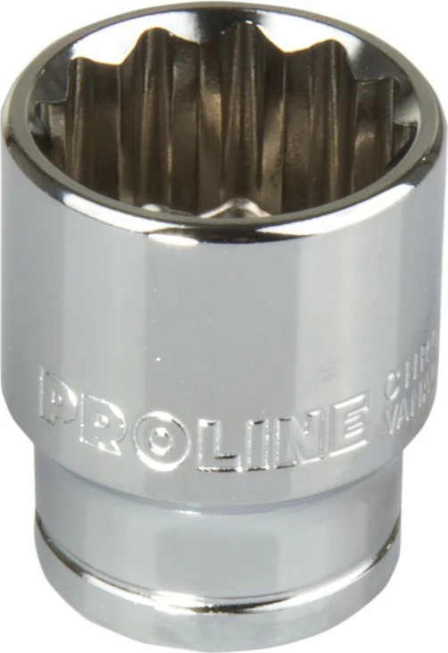 Çelës nasadë PROLINE 18561 1/2" 12-këndor 10mm, krom