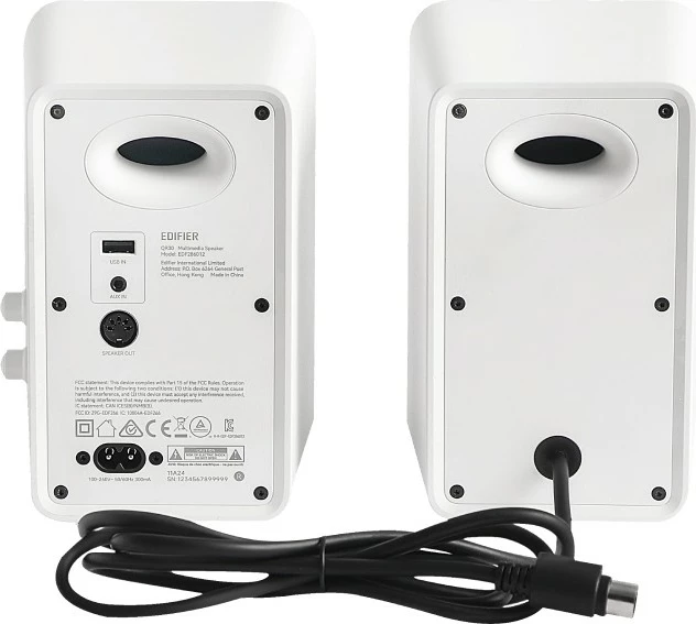 Altoparlantë Edifier QR30, Bluetooth, RGB, të bardha