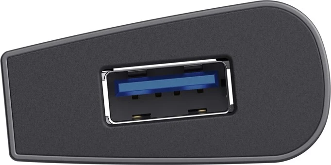Hub USB Trust Halyx, 5000 Mbit/s, Silver