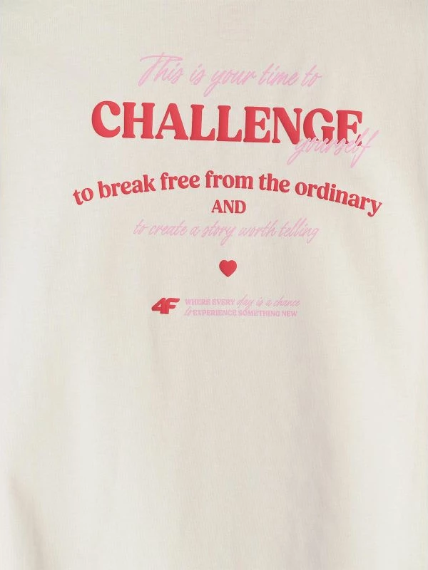 Maicë për fëmijë 4F, e bardhë