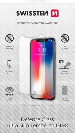 Xham mbrojtës i temperuar për iPhone 17/17 Pro Swissten