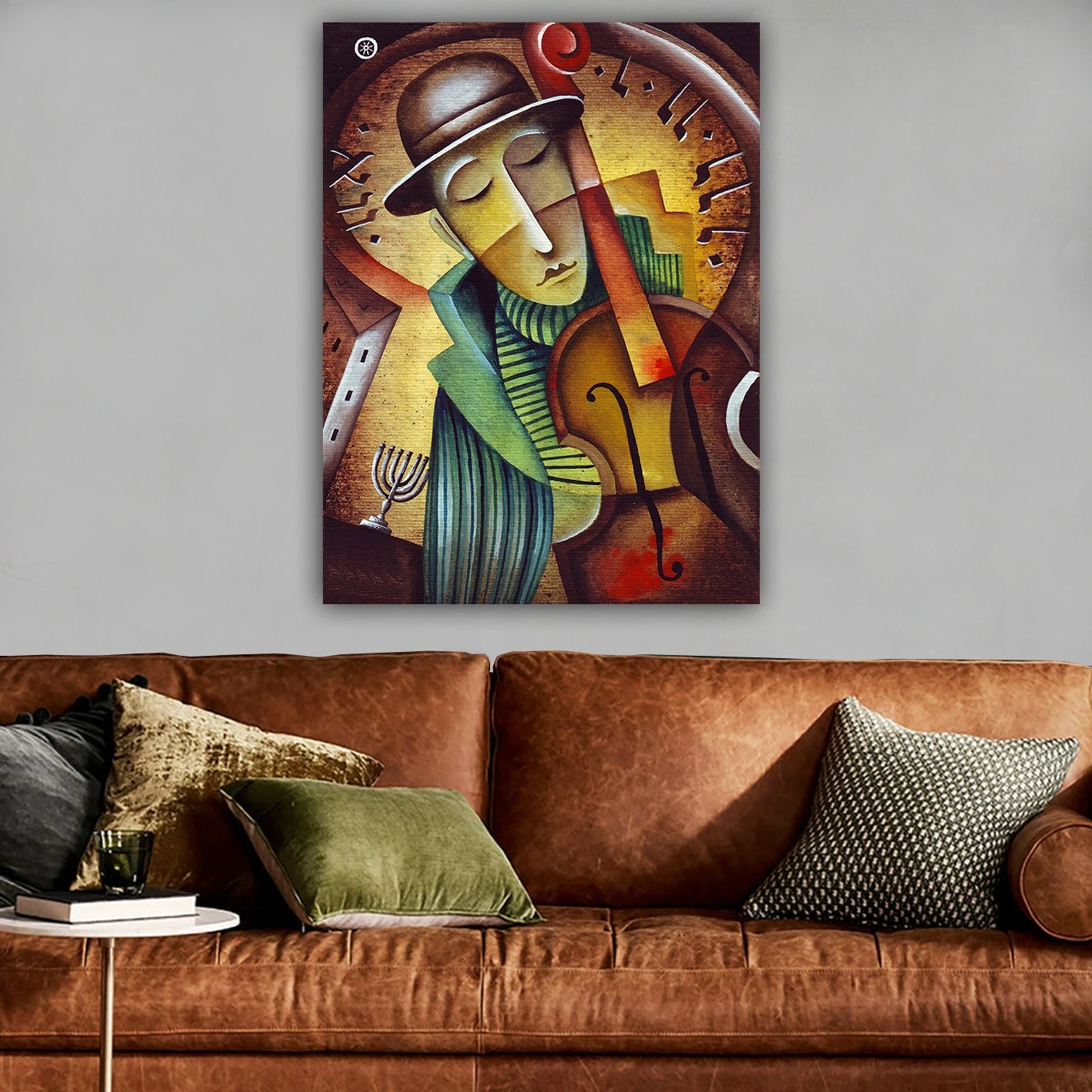 Pikturë dekorative në kanavacë, shumëngjyrëshe, 70x100cm, 28667482_70100