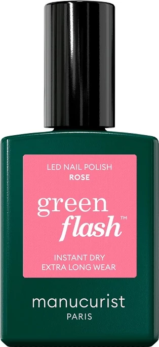 Llak për thonj Manucurist Green Flash për femra Rose 15ml