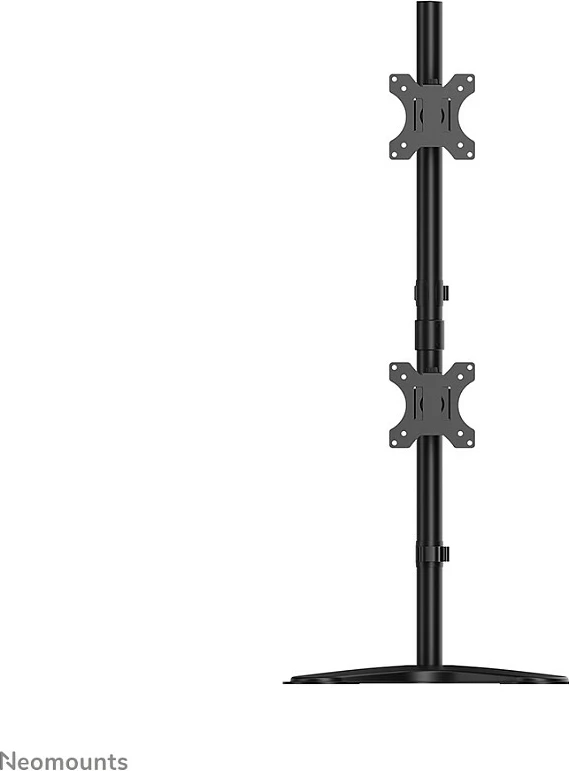 Mbajtëse monitori Neomounts FPMA-D550DDVBLACK, për 2 ekrane, 10-32 inç, rregullim lartësie, e zezë