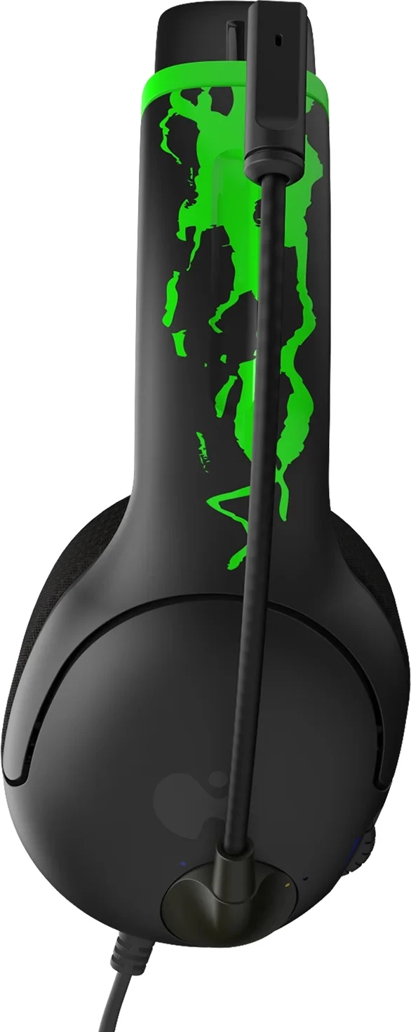 Kufje gaming PDP AIRLITE GLOW me kabllo, stereo 40mm, me mikrofon, Jeshile (Jolt Green)