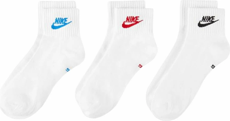 Çorape Nike, të bardha [Madhësia: 46 - 50]