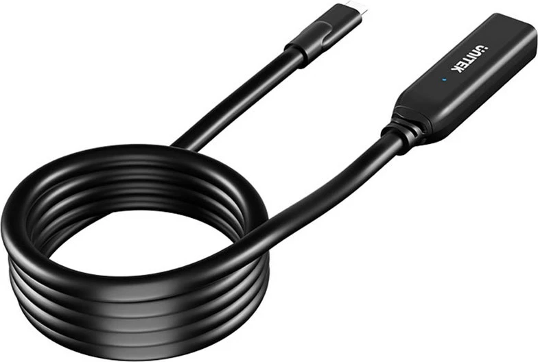 Kabllo USB-C UNITEK U1335ABK01, 5 metra, e zezë