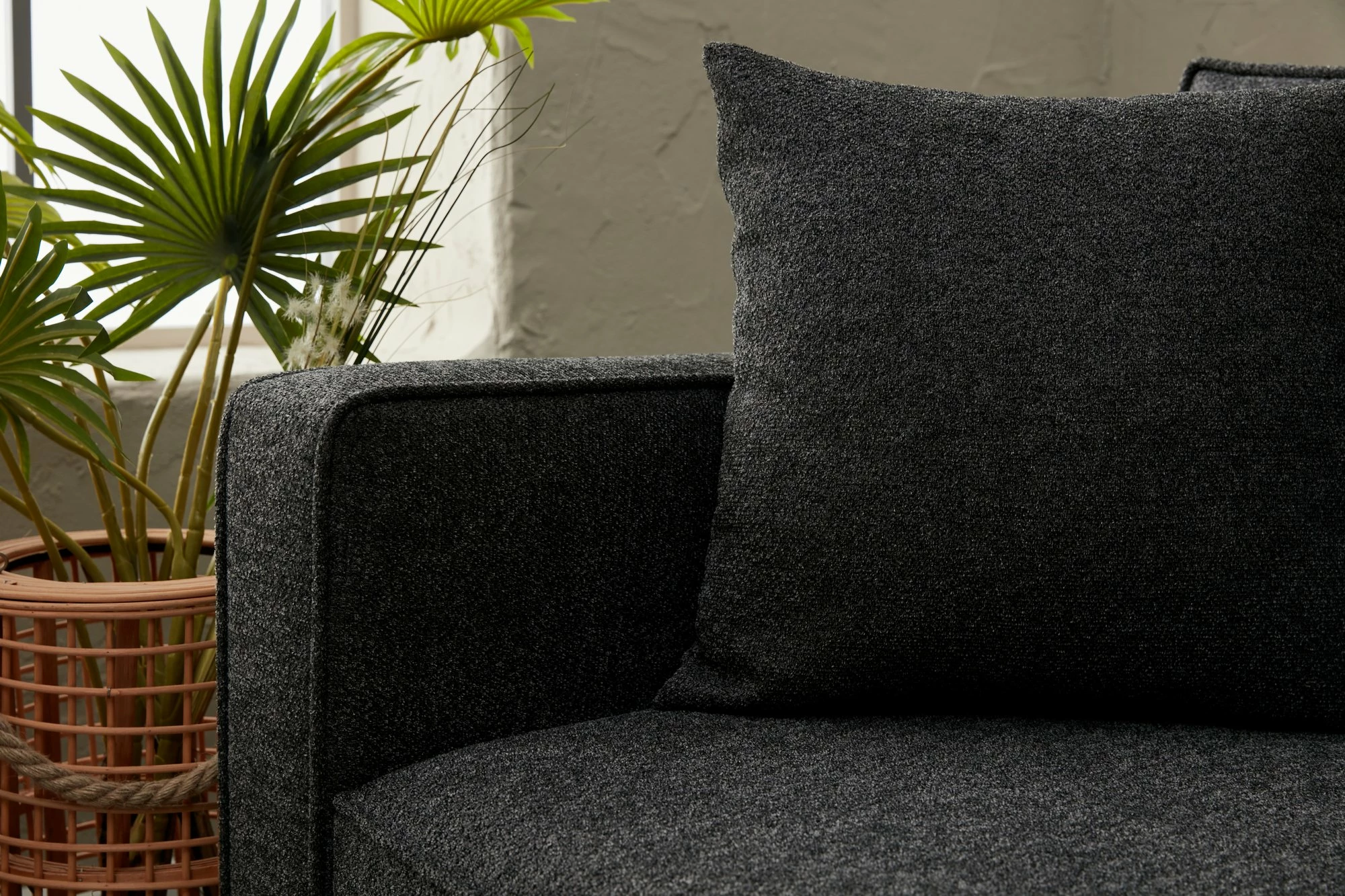 Këndare Atelier del Sofa, Berlin, e djathtë, anthracite, gold