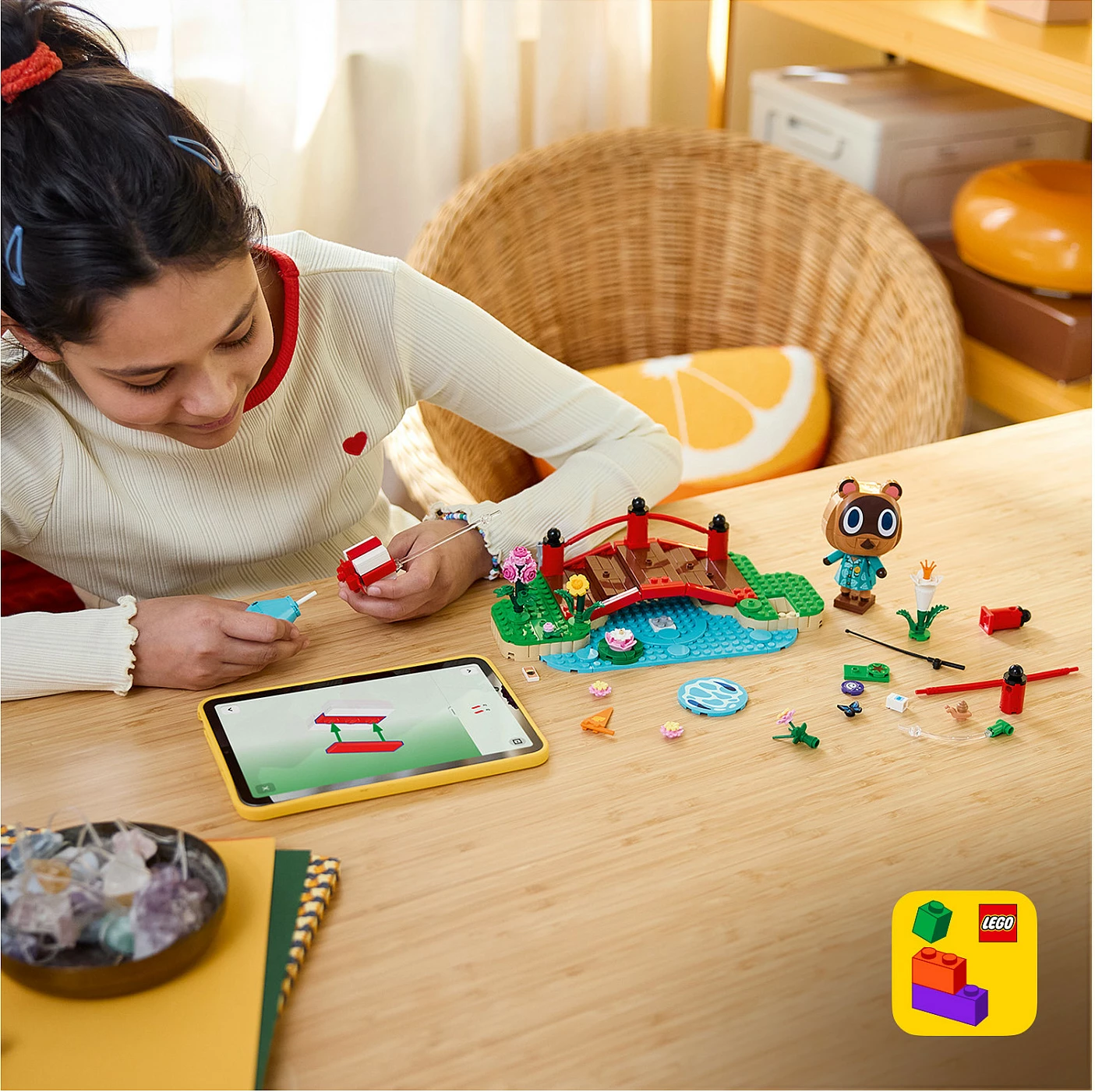 Set ndërtimi LEGO Animal Crossing 77059, 1234 pjesë, 10+, multikolor