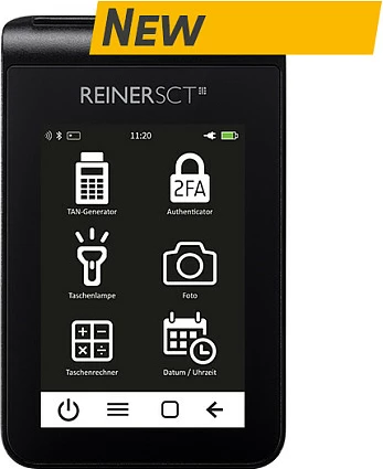 Gjenerator TAN REINER SCT tanJack deluxe, ekran 3.5" TFT, kamerë e integrume, USB, i zi