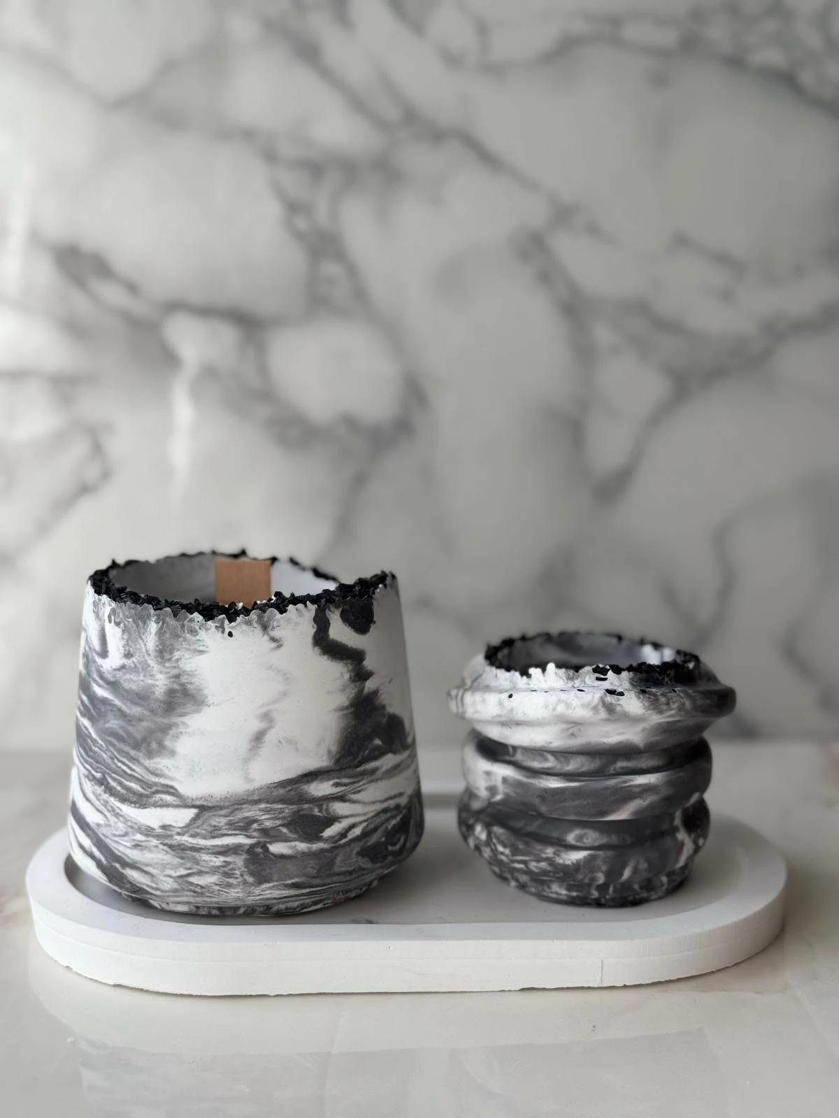 Set qirinjsh (3 copë), Evila Originals, Glamour Candle 43ST
