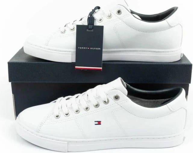 Këpucë për meshkuj Tommy Hilfiger, të bardha [Madhësia: 45]