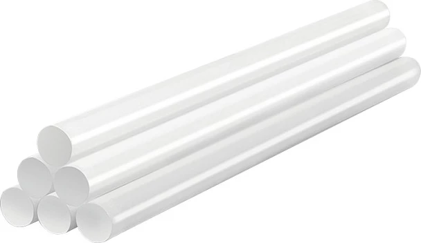 Shkopinj ngjitësi të nxehtë LogiLink, 11.2mm x 200mm, 6 copë, transparent
