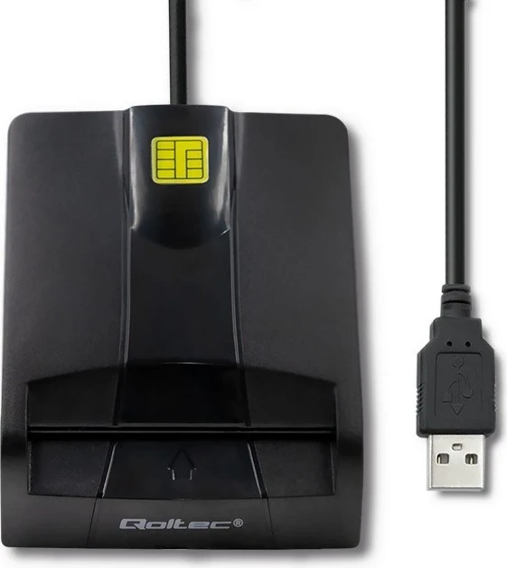 Lexues kartelash Qoltec 50634, USB Type C, i zi